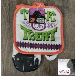 👻 Spook Zone Halloween Pot Holder Set